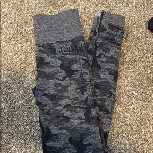 Camo seamless gymshark leggings